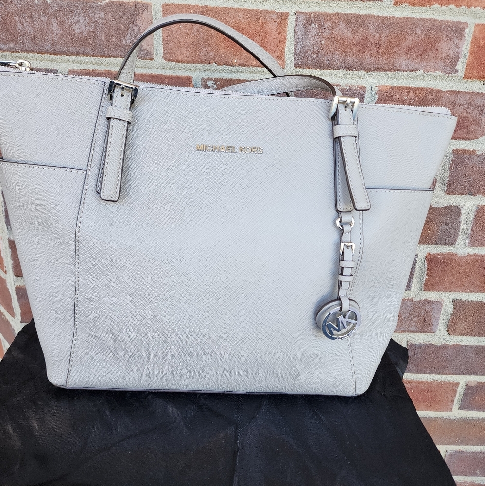 Michael Kors Gray Tote Bag